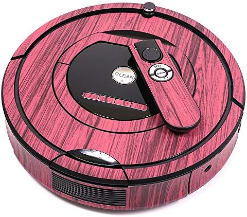 עור Mainyskins תואם לאירובוט Roomba 770 ואקום רובוט - עלי כותרת אדומים | כיסוי עטיפת מדבקות ויניל מגן, עמיד